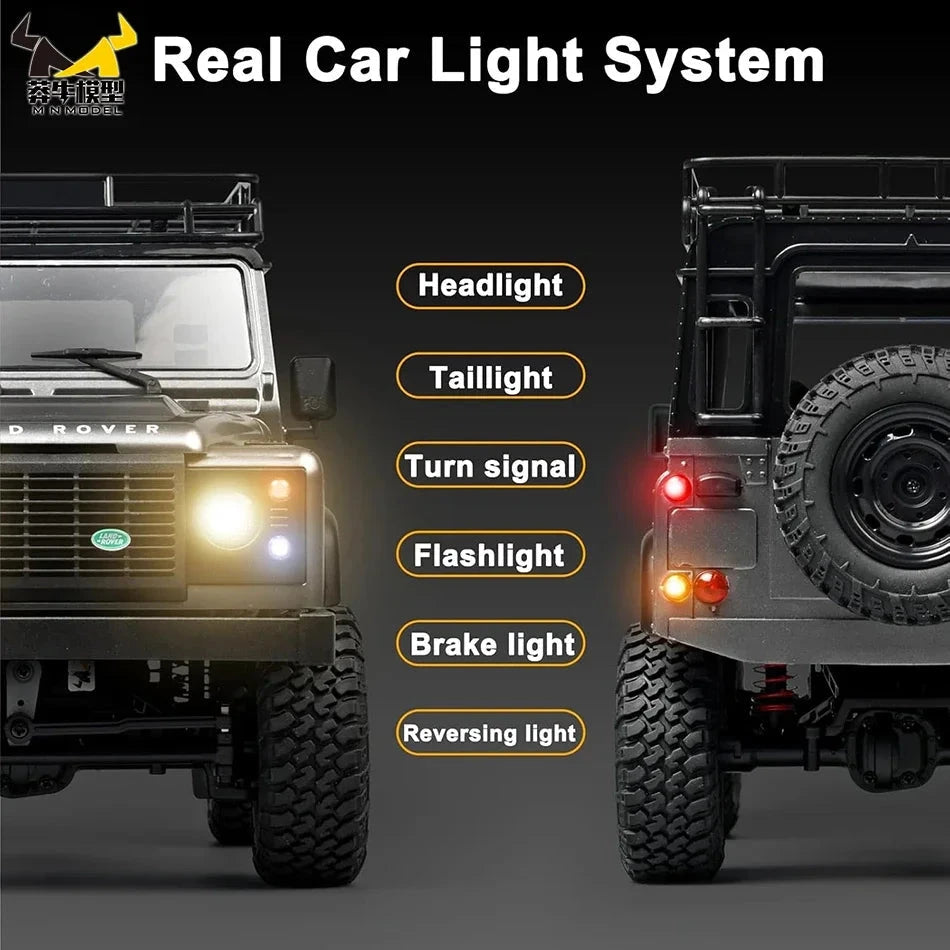 Rock Crawler Defender 4x4 Off-Road Truck