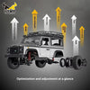 Rock Crawler Defender 4x4 Off-Road Truck