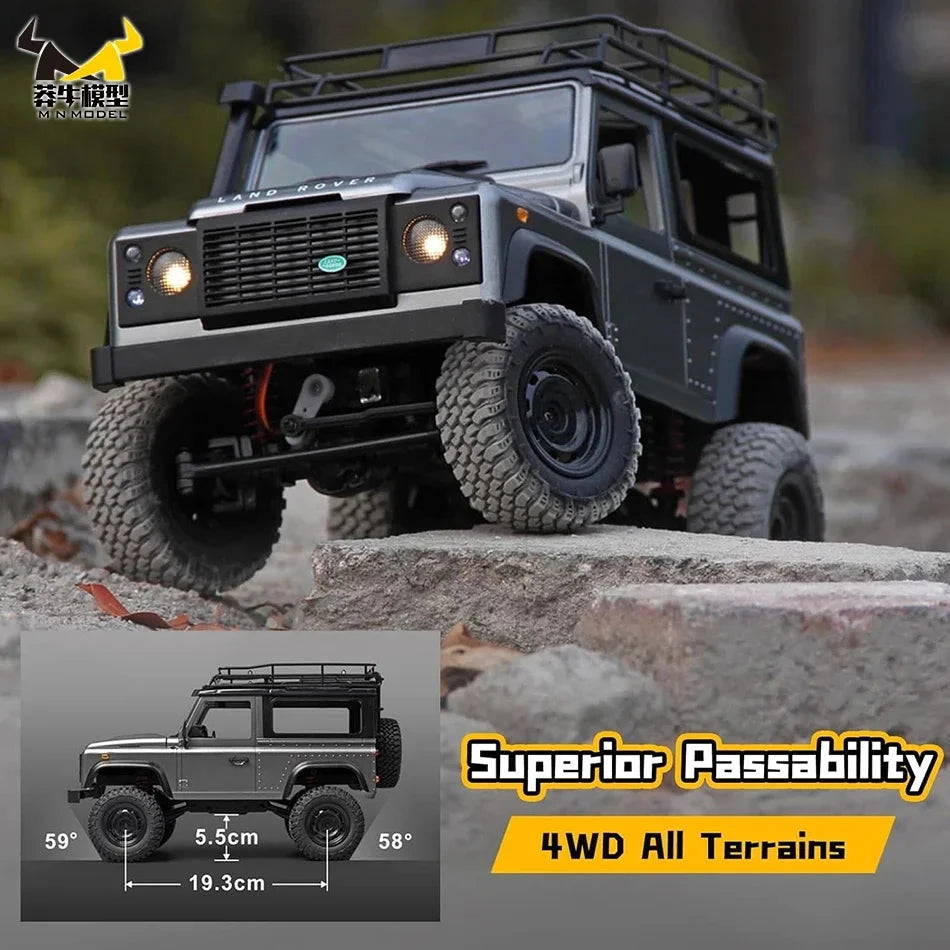 Rock Crawler Defender 4x4 Off-Road Truck