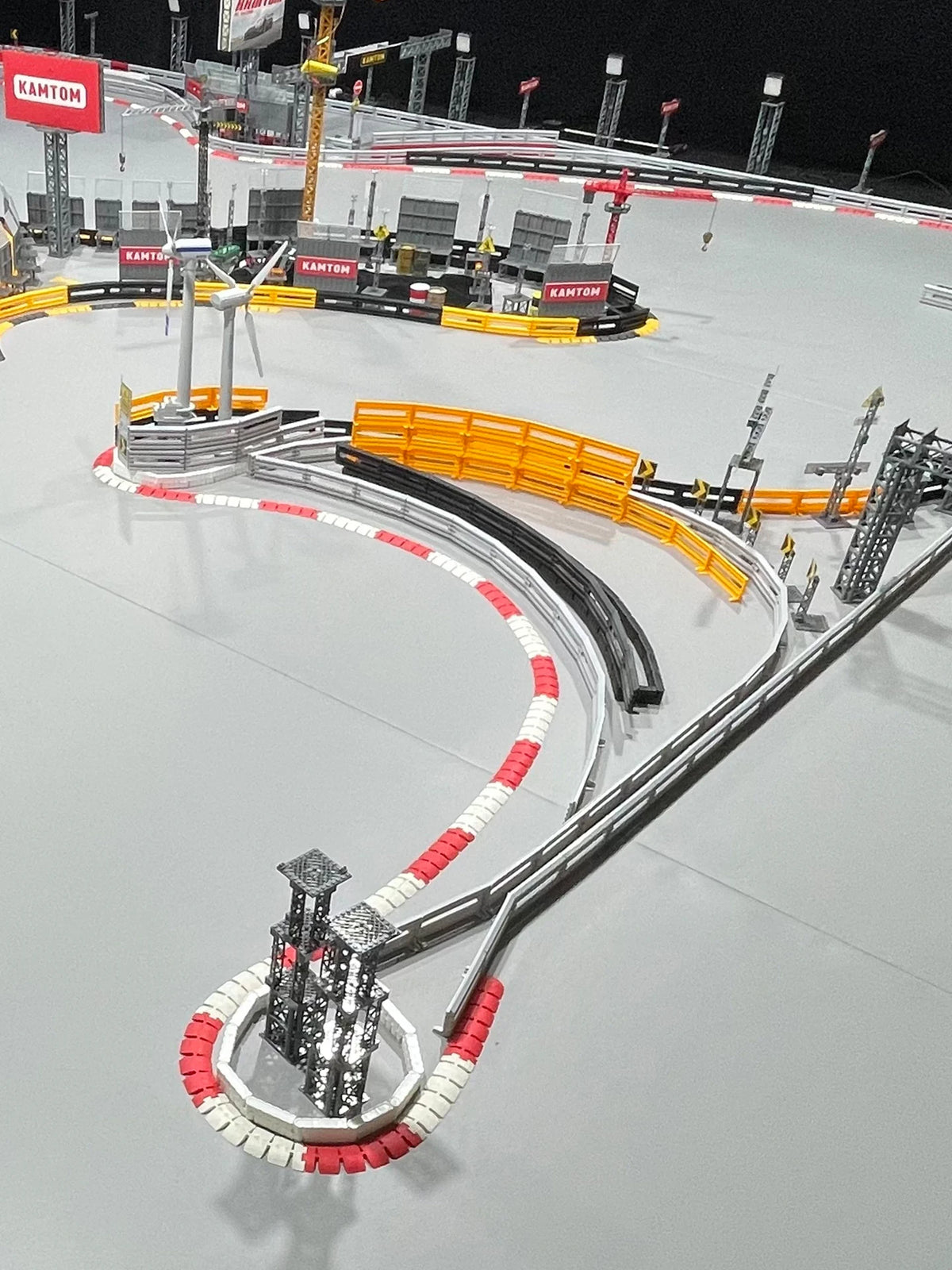 Road Barrier Drift Race track